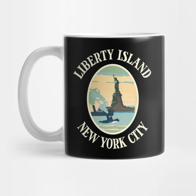 Liberty Island New York City by LegitHooligan